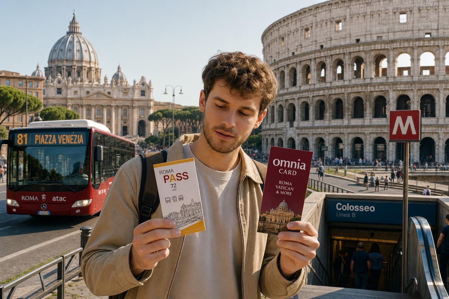 comparez le rome transport pass et l'omnia card pour visiter rome en 2026. découvrez quel pass est le plus avantageux pour vos transports, attractions et économies durant votre séjour.