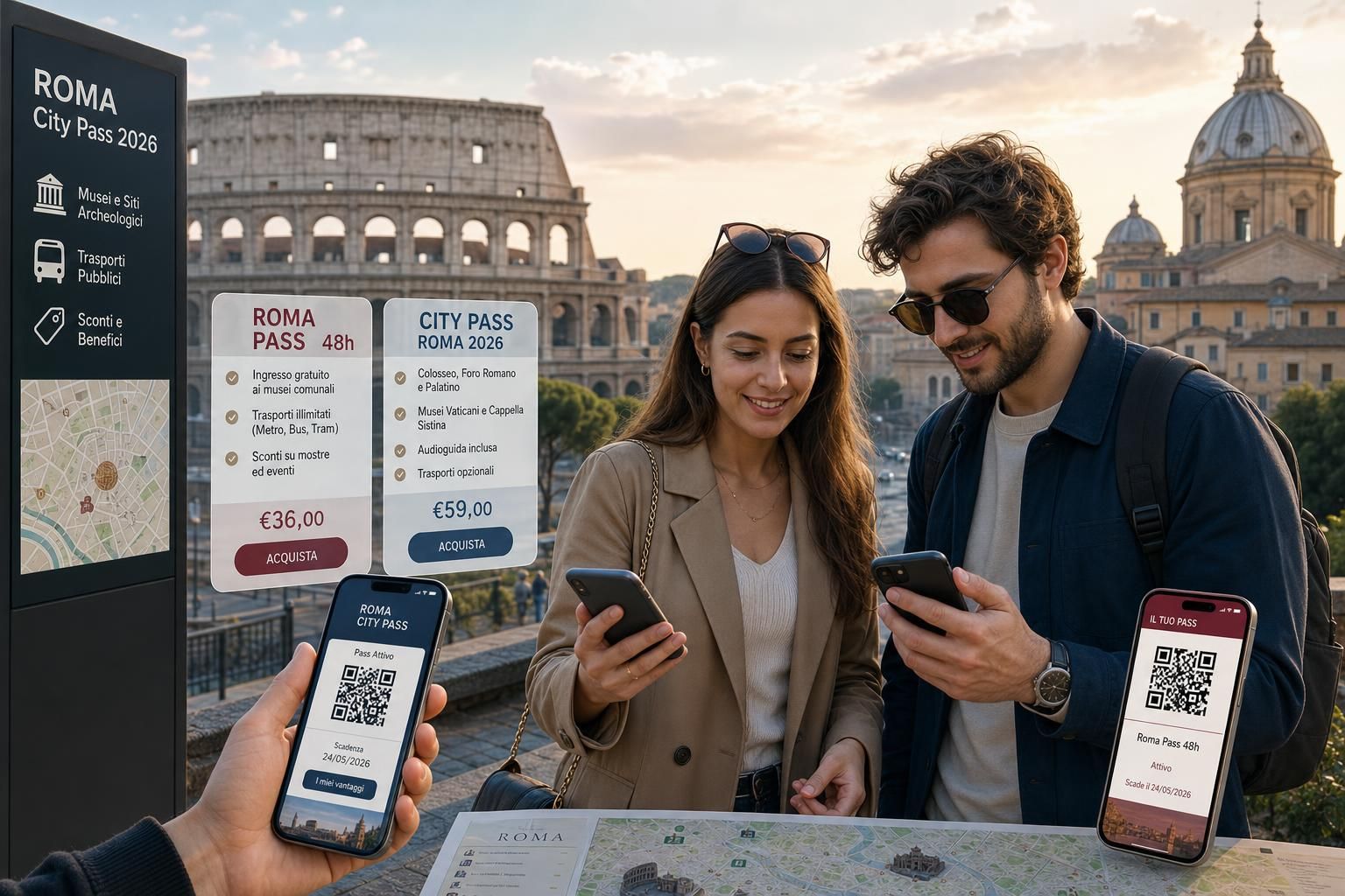 découvrez notre comparaison entre city pass et roma pass pour choisir la meilleure carte en 2026 et profiter pleinement de rome avec des avantages exclusifs.