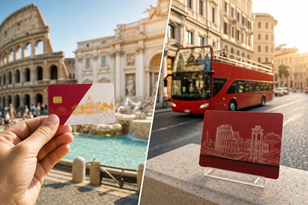 découvrez quelle carte de bus choisir pour visiter rome en 2026 : romecarta ou rome pass. comparez les avantages, tarifs et utilisations pour profiter au mieux de vos déplacements dans la capitale italienne.