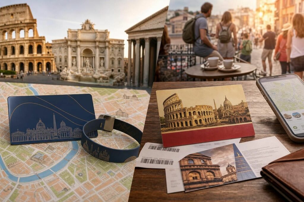découvrez notre comparaison complète entre omniroma et romecity pass pour visiter rome en 2026. quel pass choisir pour profiter au mieux de la ville éternelle ?
